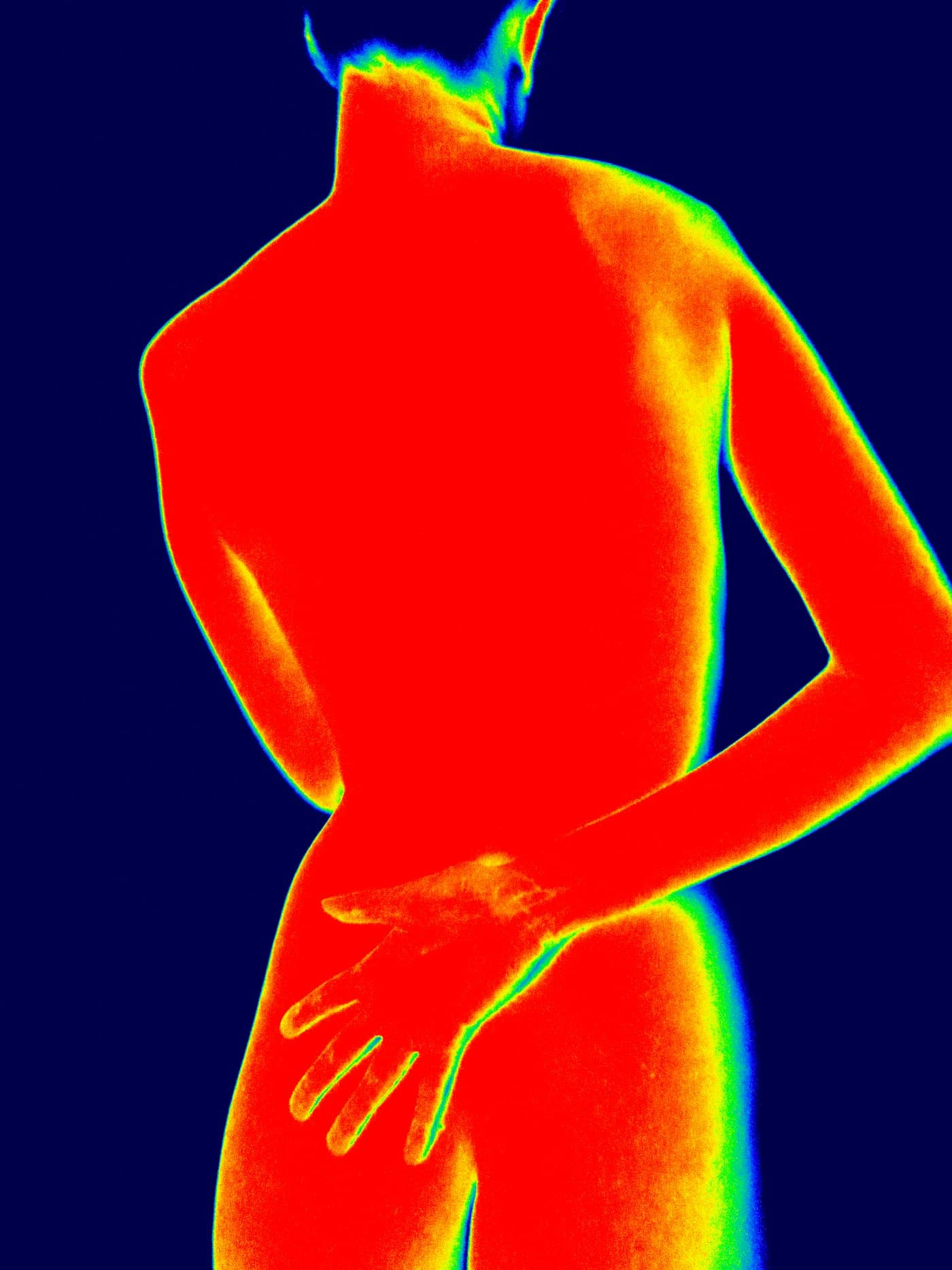 Thermografie-Aufnahme zur technischen Prüfung